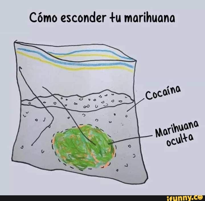Cómo esconder tu marihuana