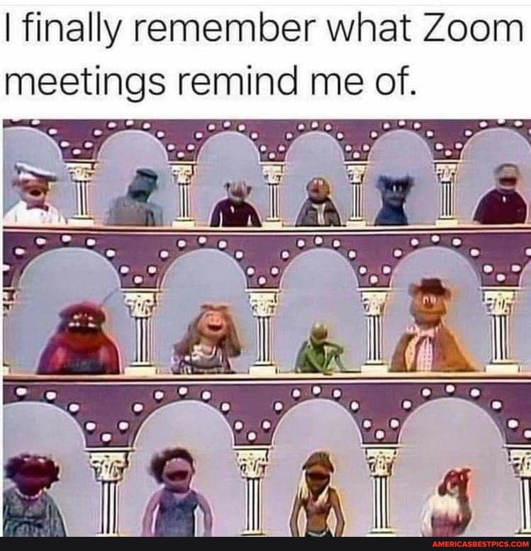 I finally remember what Zoom meetings remind me of.