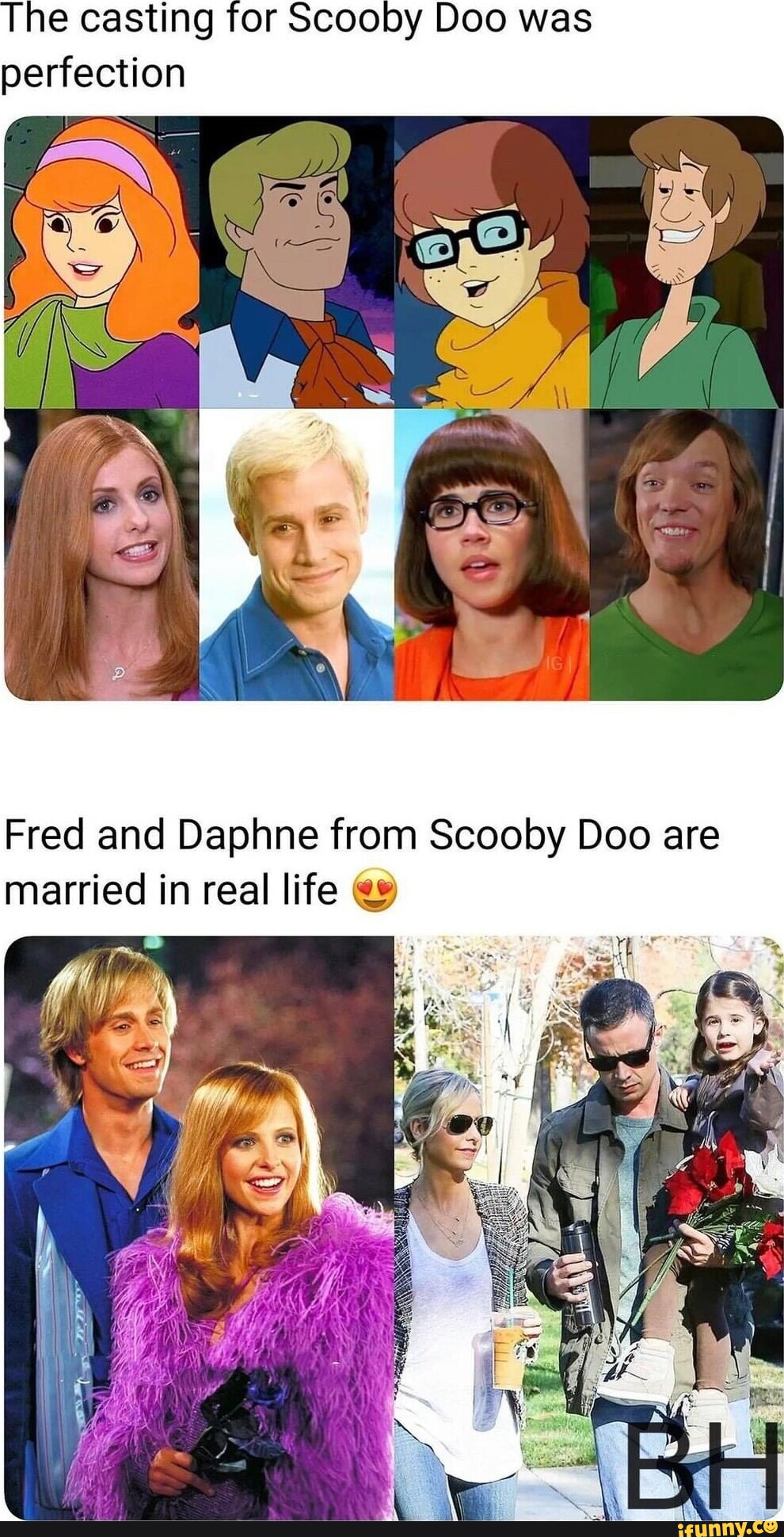The casting for Scooby Doo was perfection Fred and Daphne from Scooby ...