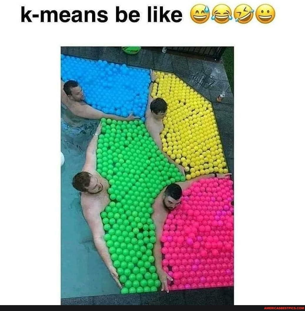 k-means be like