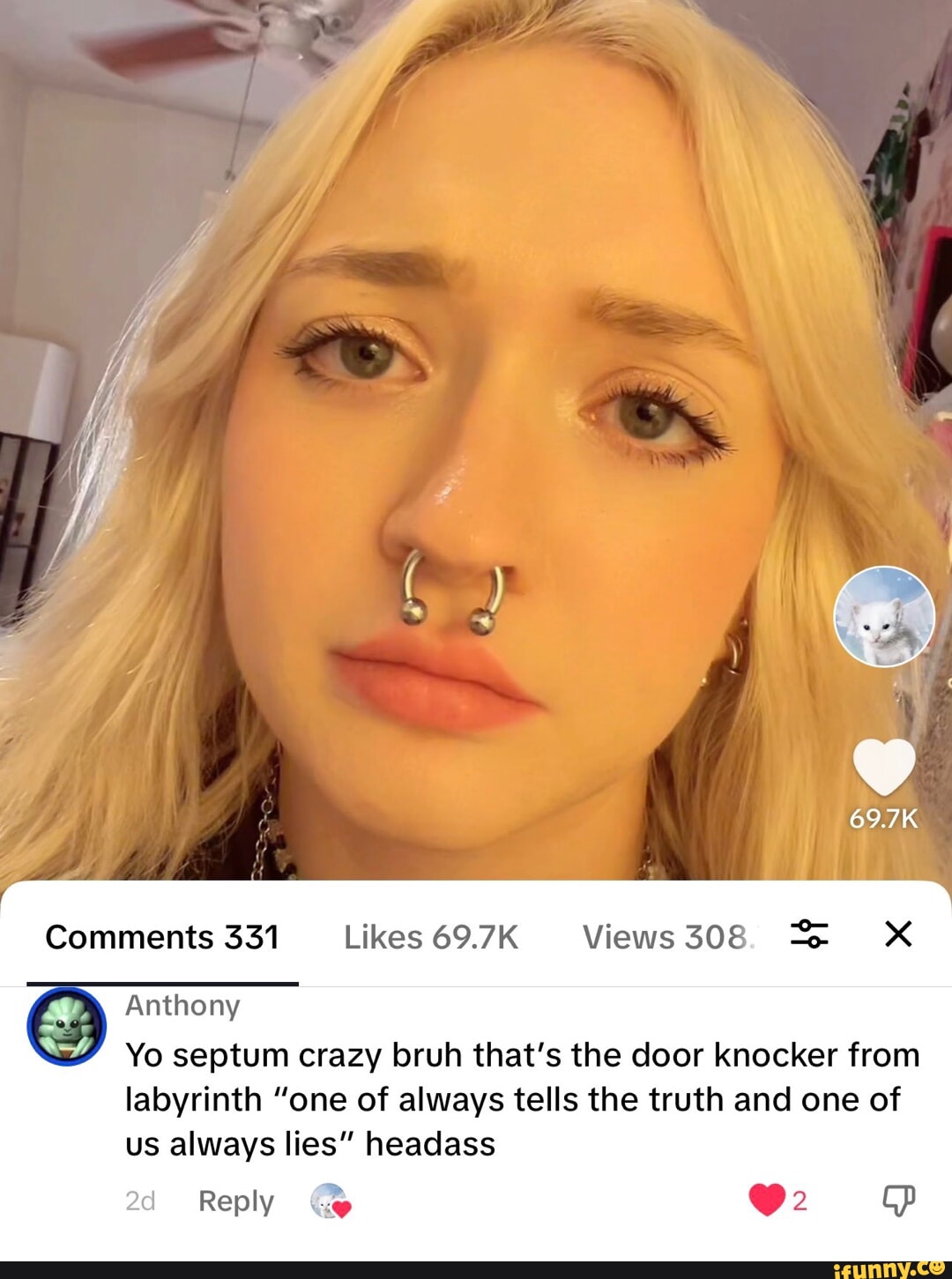 This is why you shouldn't keep one leg outside the blanket iFunny