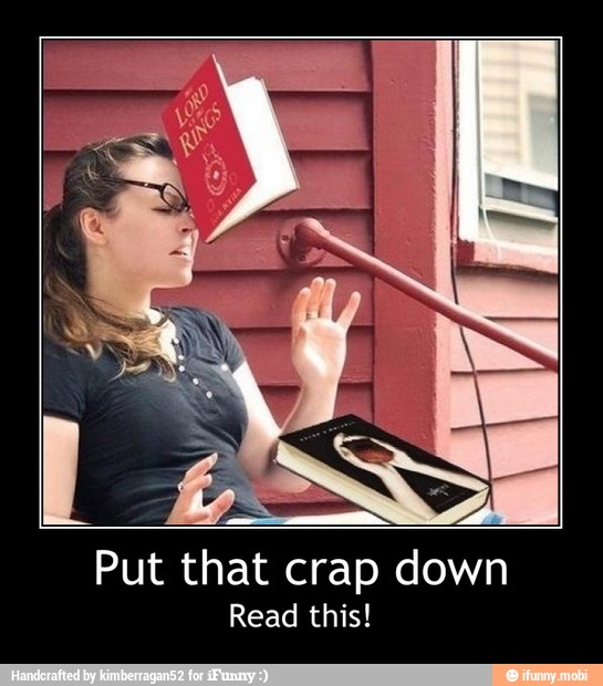 Put that crap
down
Read this! - Put that crap down
Read this!