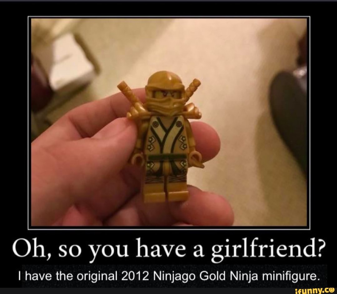 2012 Ninjago Gold Ninja minifigure 