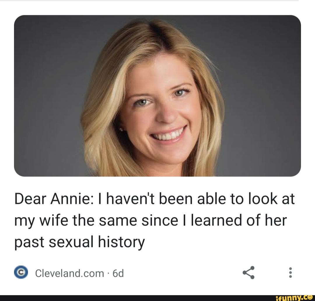 learned of her past sexual history