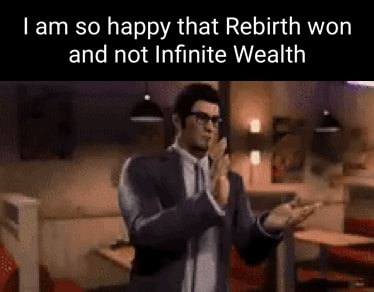 Rebirths memes. Best Collection of funny Rebirths pictures on iFunny