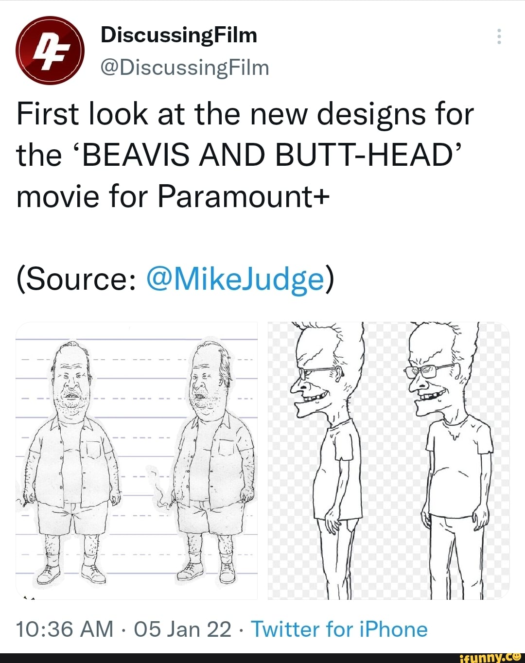 Discussing Film DiscussingFilm First look at the new designs for the 'BEAVIS AND BUTTHEAD