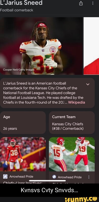 L'Jarius Sneed - Wikipedia