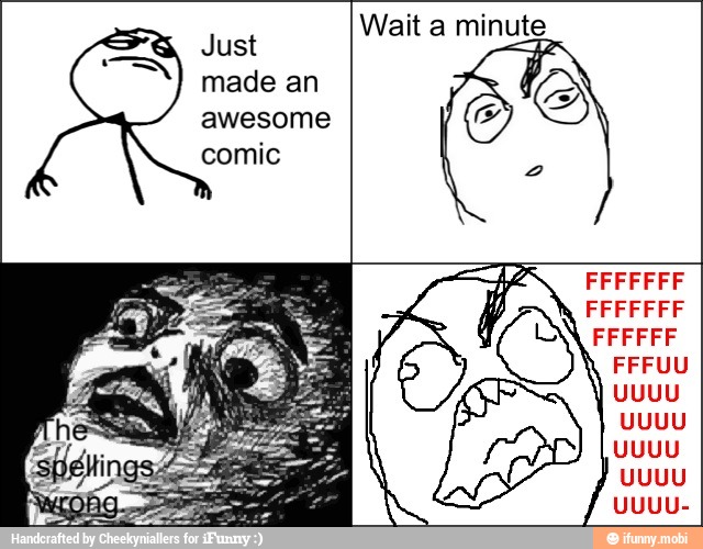 Just
Wait a minute
made an
awesome
comic