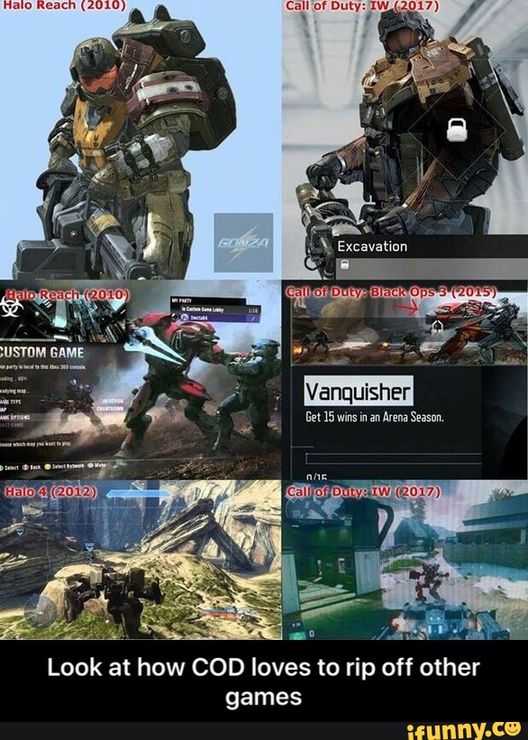 Look at how COD loves to rip off other games - Look at how COD loves to ...