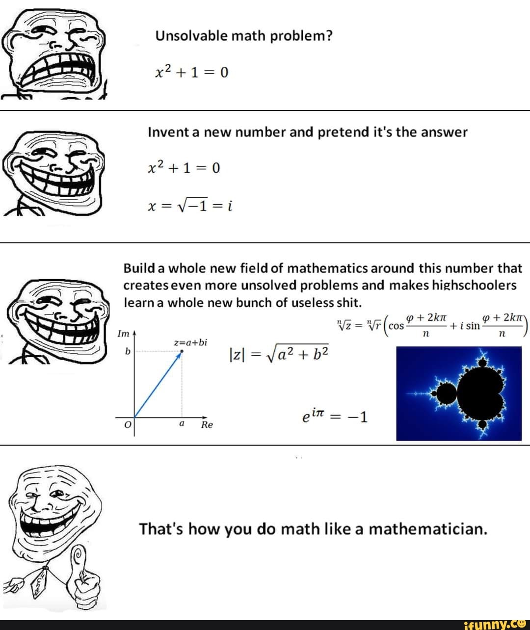 homework unsolvable math problem