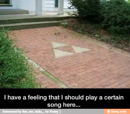 l have a feeling that I should play a certain
song here.