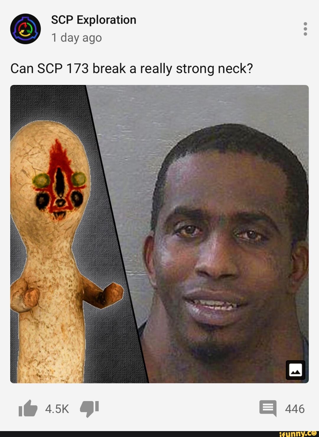 Scp 173 is stronger then you think