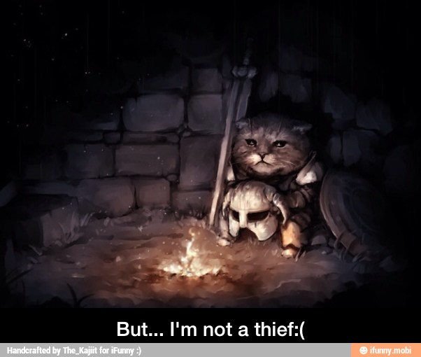 But... I'm not a thief:(