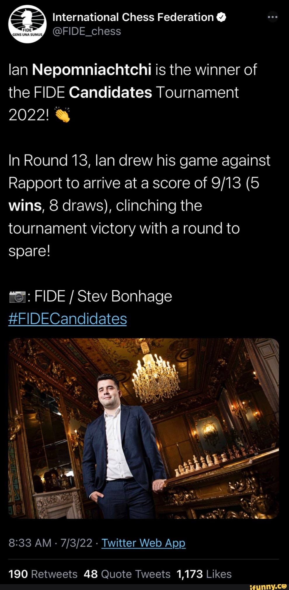 FIDE Candidates 2022, Round 13