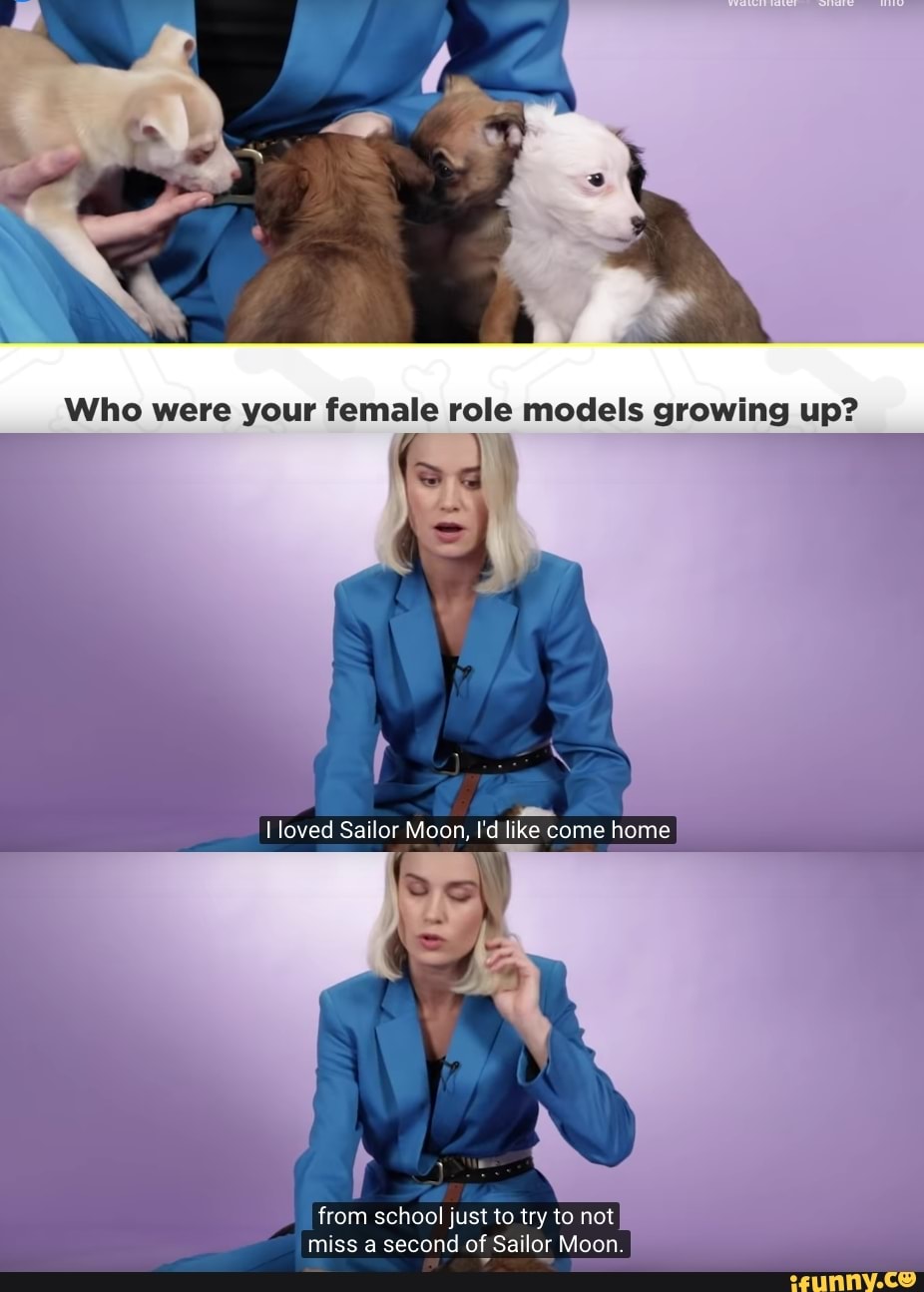 Who were your female role models growing up? ac” 