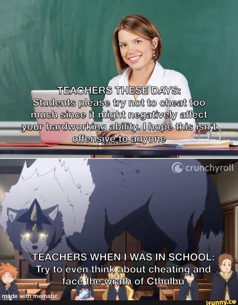 school cheating memes