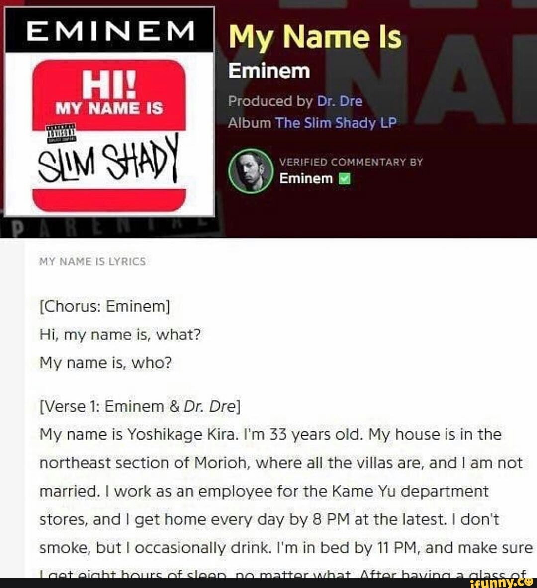 Eminem slim shady текст. Эминем my name is. Эминем Hi my name is. My name is Эминем текст. Слим Шэди my name is.
