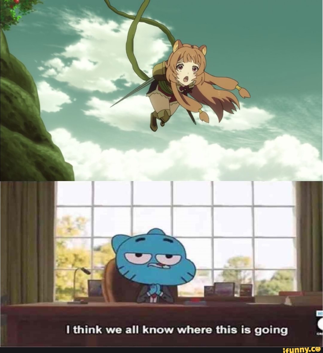 Lthink we all know where this is going - iFunny