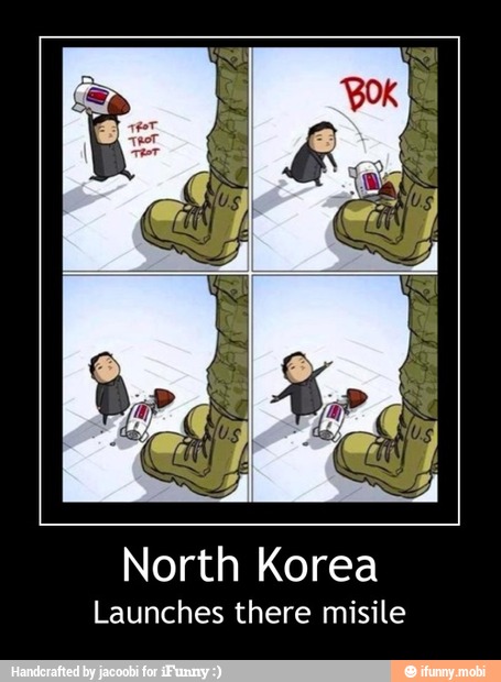 North Korea
Launches there misile - North Korea
Launches there misile