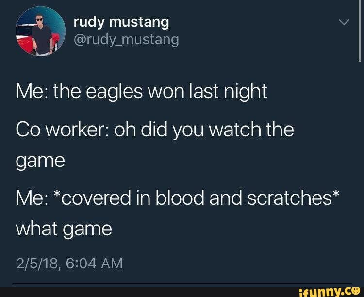 eagles game last night