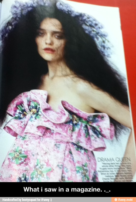 What i saw in a magazine. - What i saw in a magazine. ._.