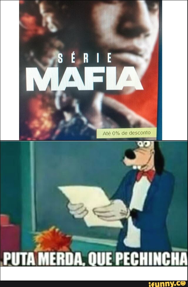 PUTA MERDA, QUE PECHINCHA
E