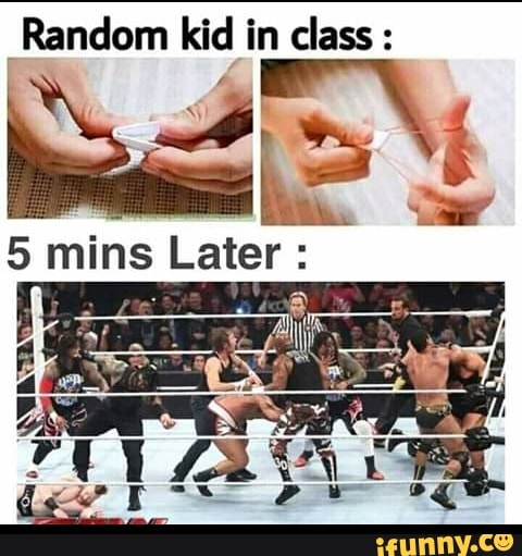 Random kid in class