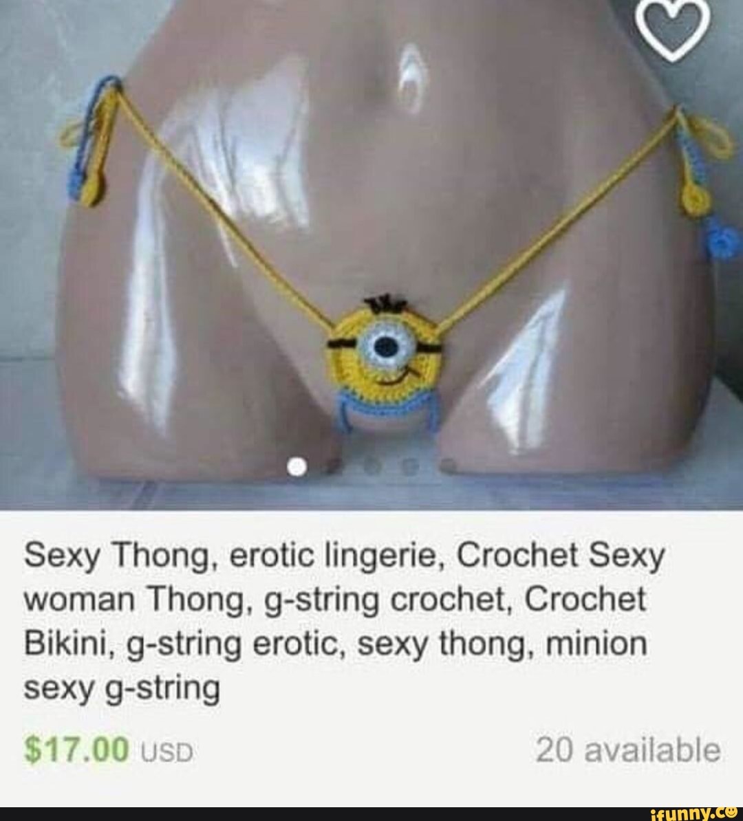 Minion with thong