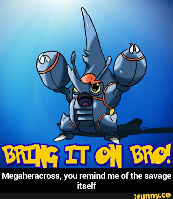 Megaheracross, you remind me of the savage
itself - Megaheracross, you remind me of the savage itself