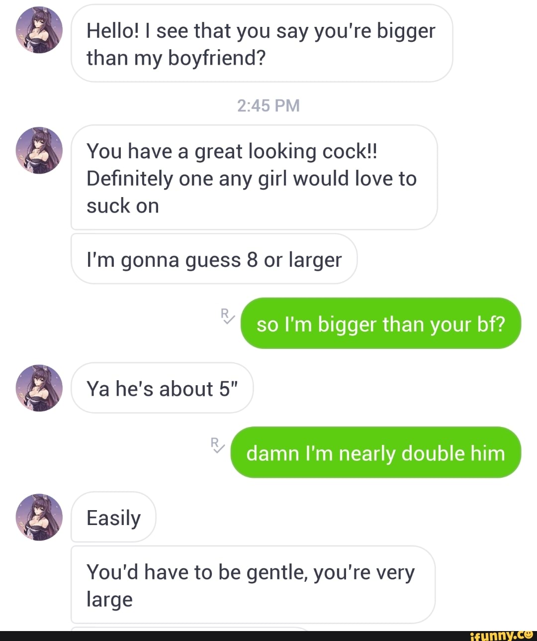 bigger than her boyfriend sex pics