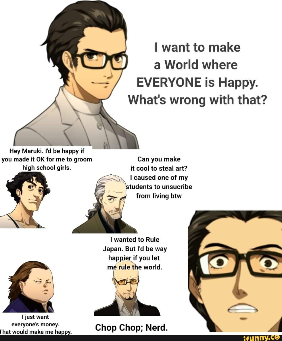 Maruki memes. Best Collection of funny Maruki pictures on iFunny