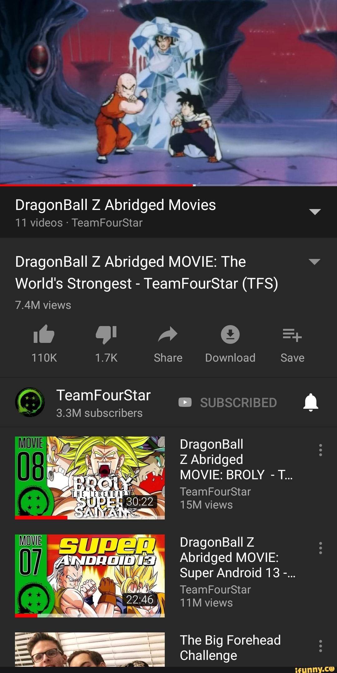 DragonBall Z Abridged MOVIE: Super Android 13 - TeamFourStar (TFS) 
