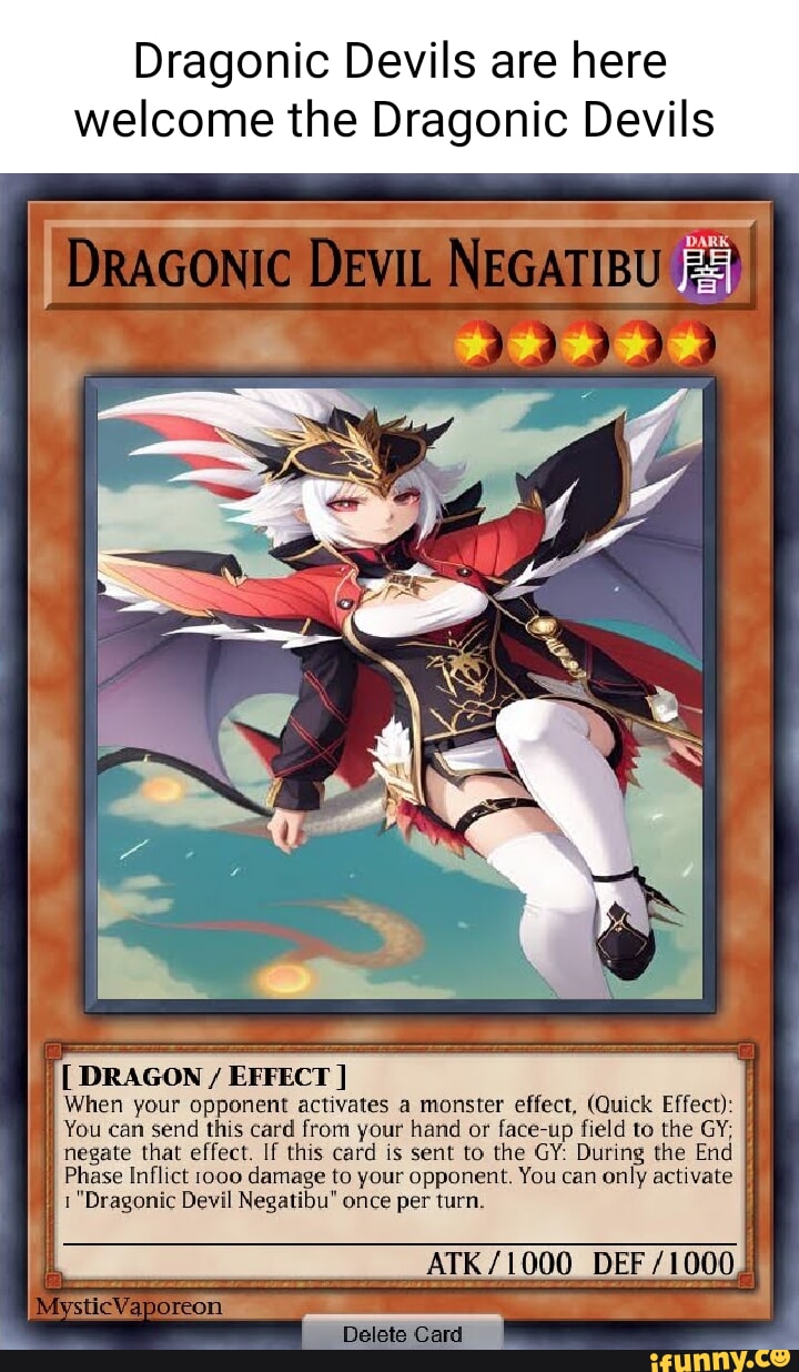 Dragonic Devils are here the Dragonic Devils DRAGONIC DEVIL