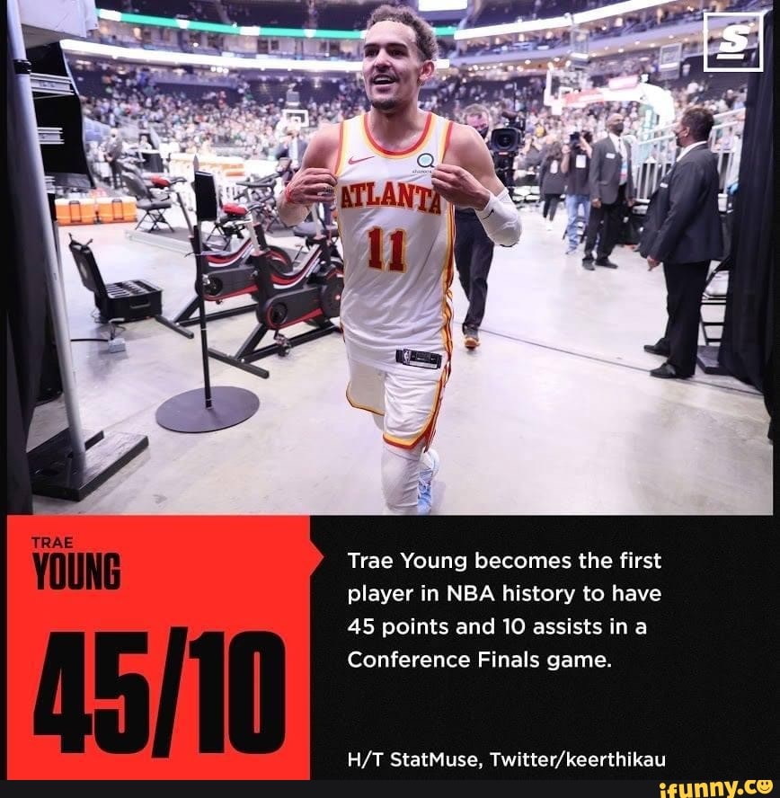 Trae Young becomes the first player in NBA history to have ...