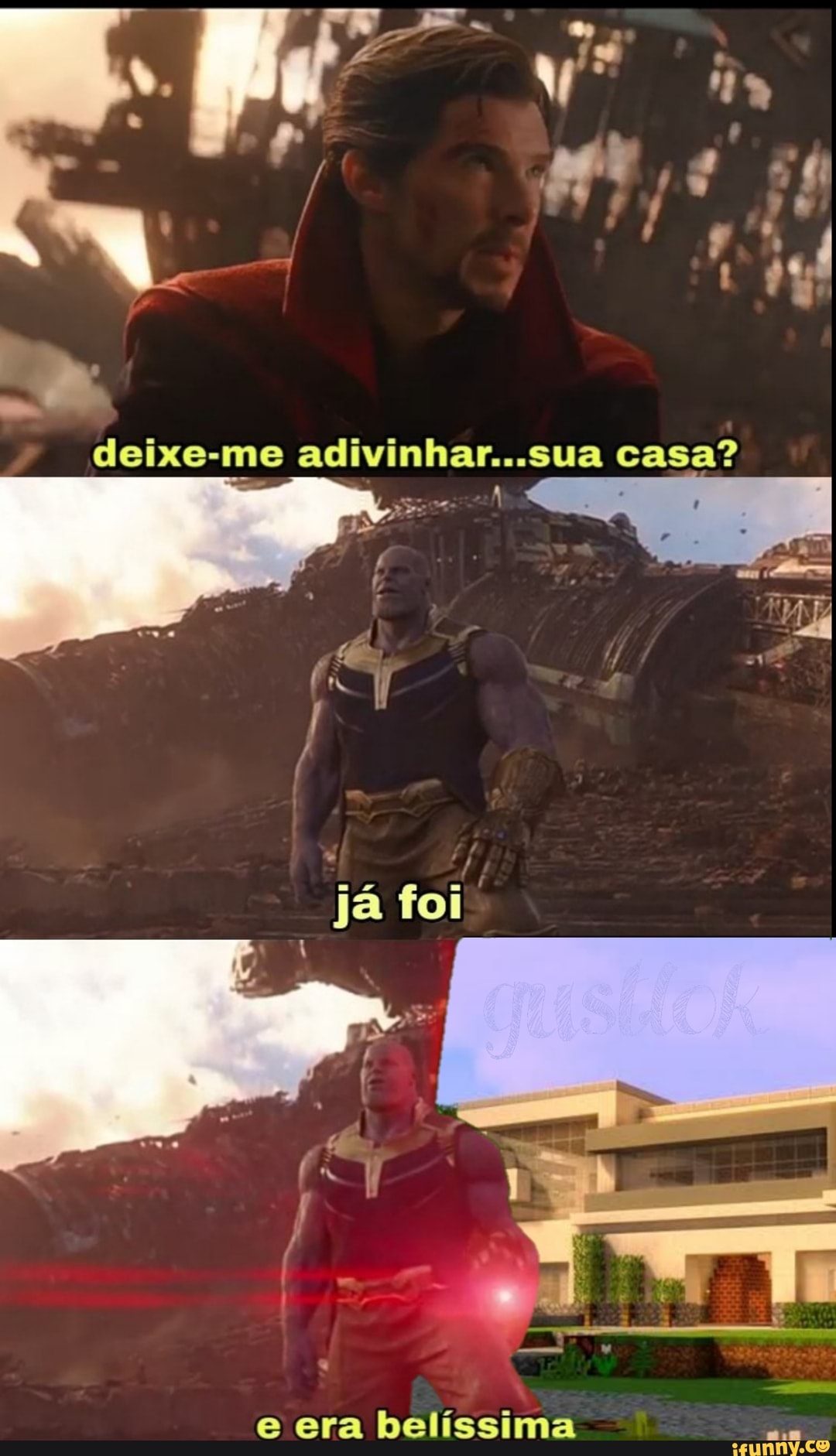 deixe-me adivinhar...sua casa?
E
RP
e era belissima
Tae