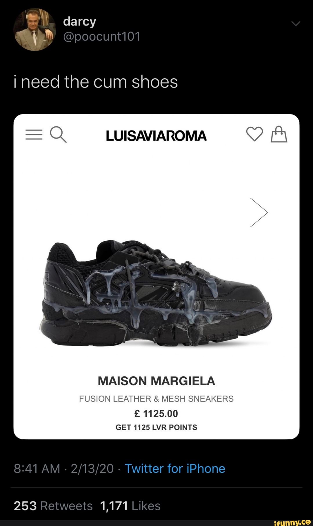 Ineed the cum shoes MAISON MARGIELA FUSION LEATHER MESH SNEAKERS