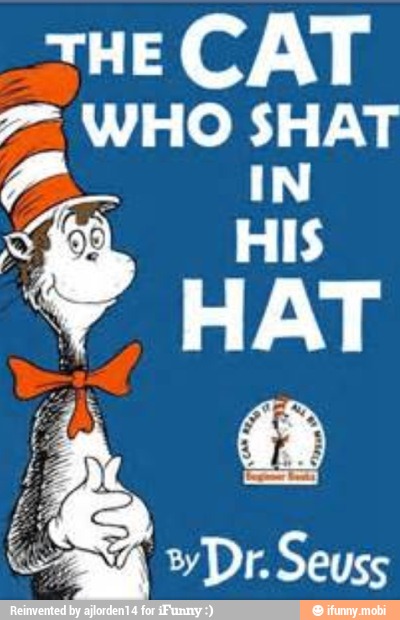 The cat that shat in his hat Clearance