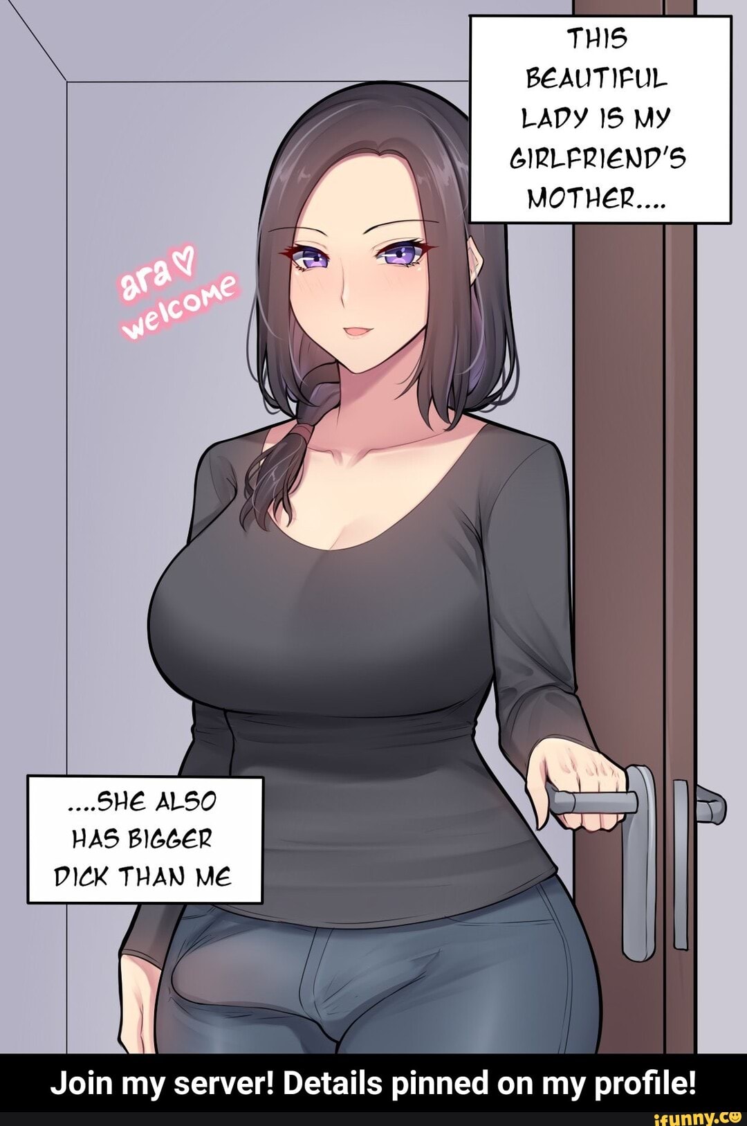 This beautiful lady is my girlfriend mother