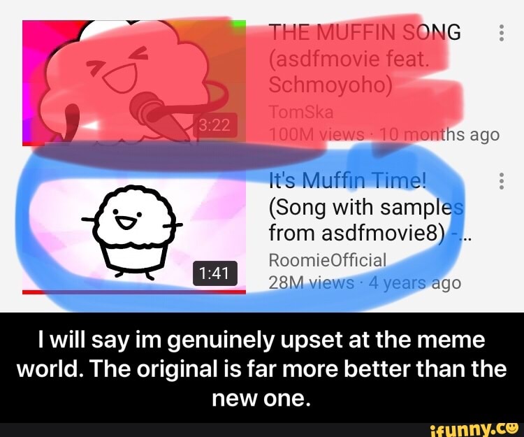 The Muffin Song Asdfmovie Feat Schmoyoho Song With Samples