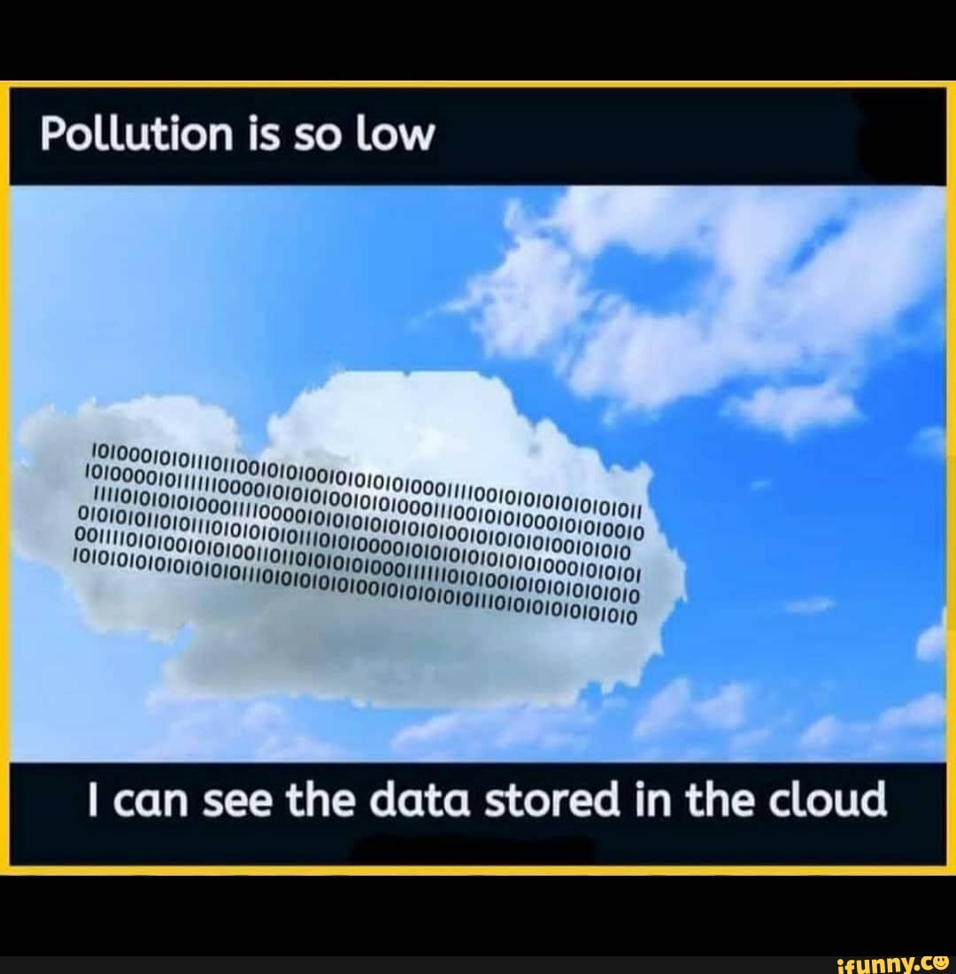 Pollution is so Low