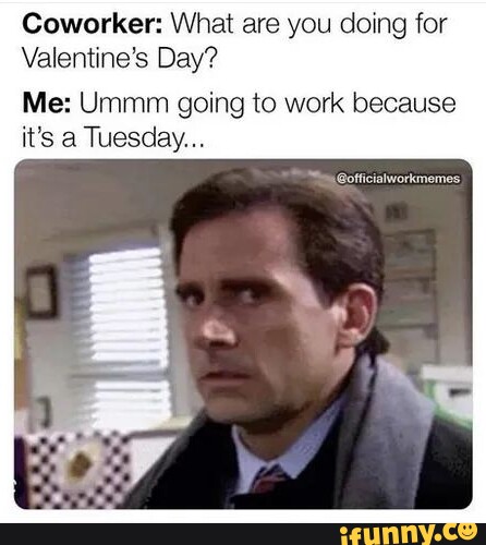 coworker valentine meme