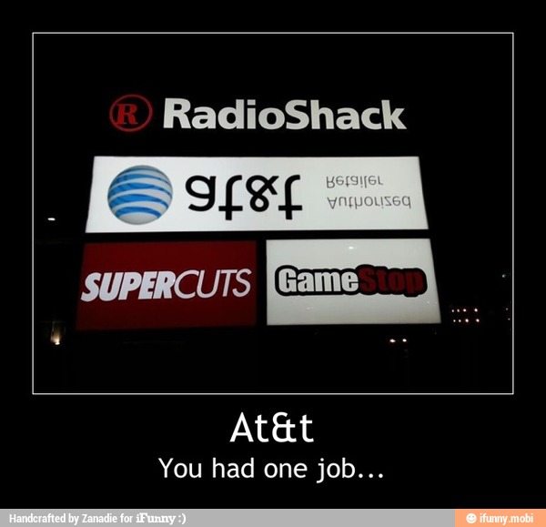 At&t - At&t
You had one job...