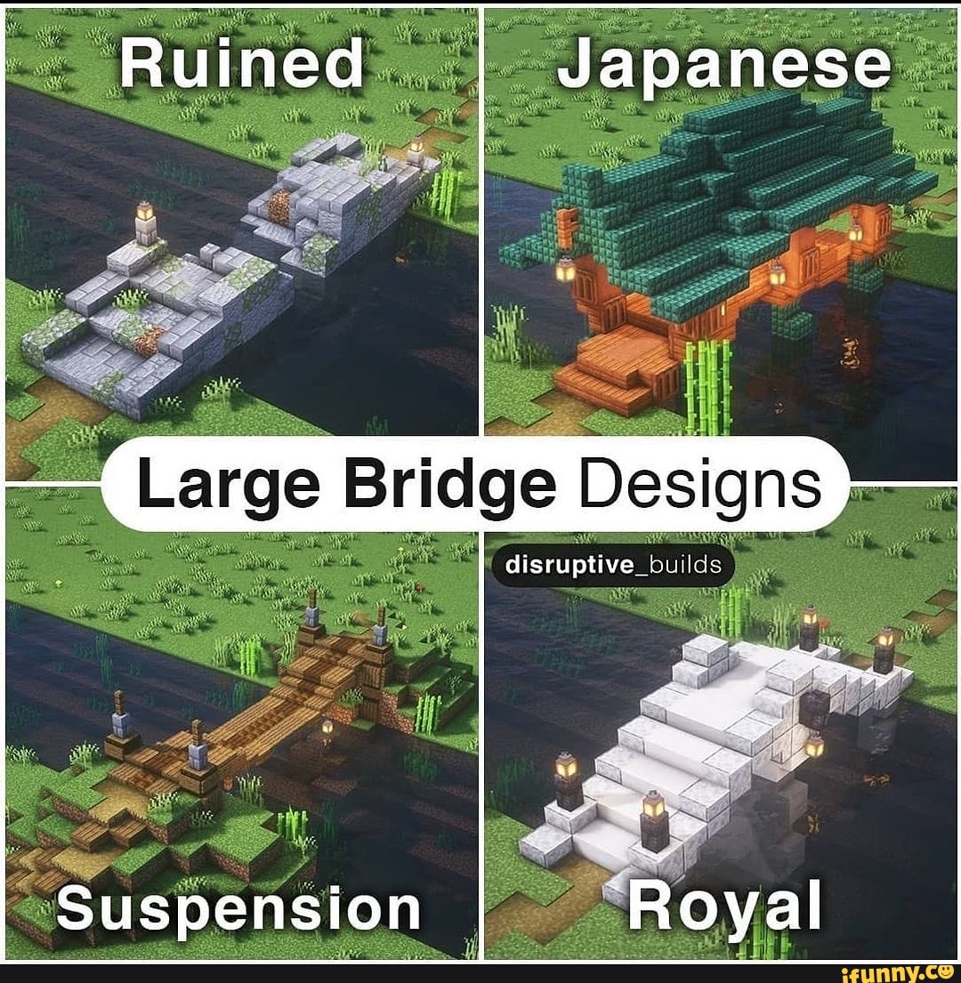 Ruined Japanese
Large Bridge
disruptive builds
Suspension