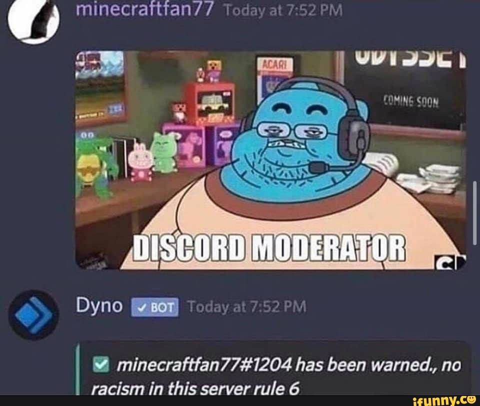 DISCORD MOGERATOR Dyno Today at minecrarian7/ COMING SOON @ has been ...