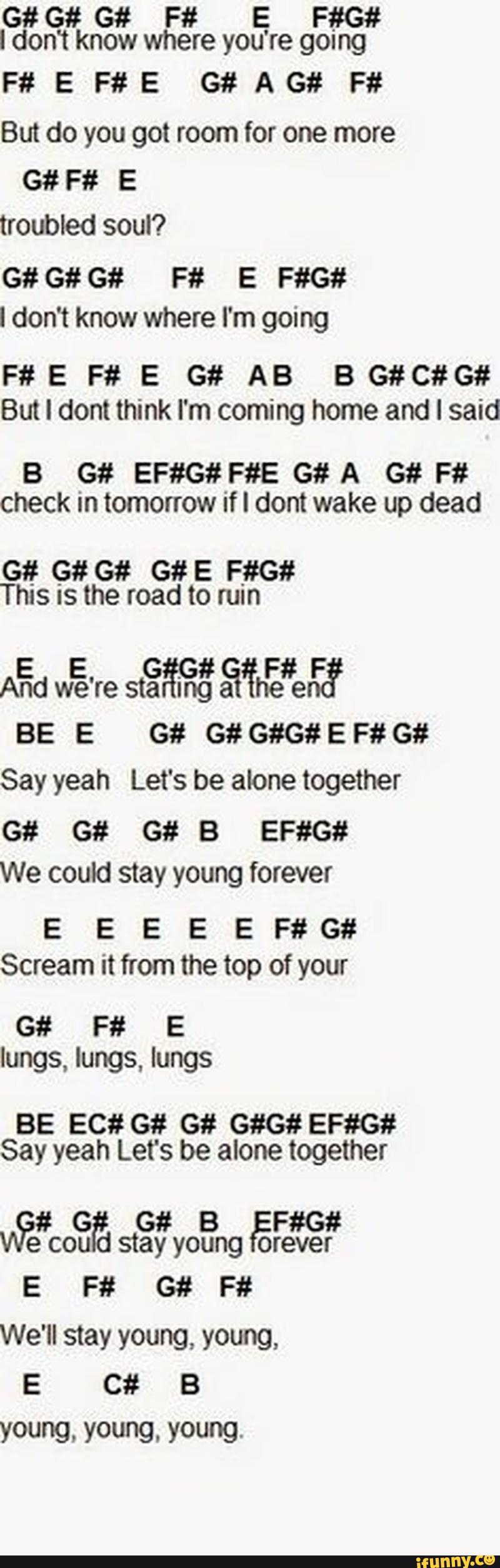 G G G F E F G I Don T Know Where You Re Going F E F E G Ag F But Do You Got Room For One More G F E Troubled Soul G G