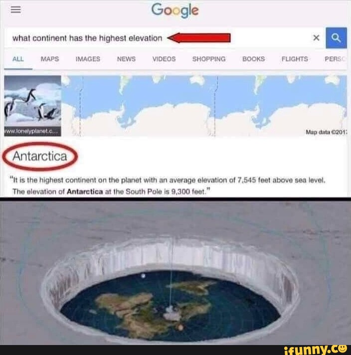 = Google what continent has the highest elevation ALL MAPS IMAGES NEWS