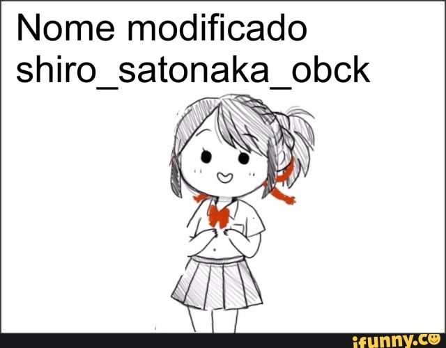 Nome modificado