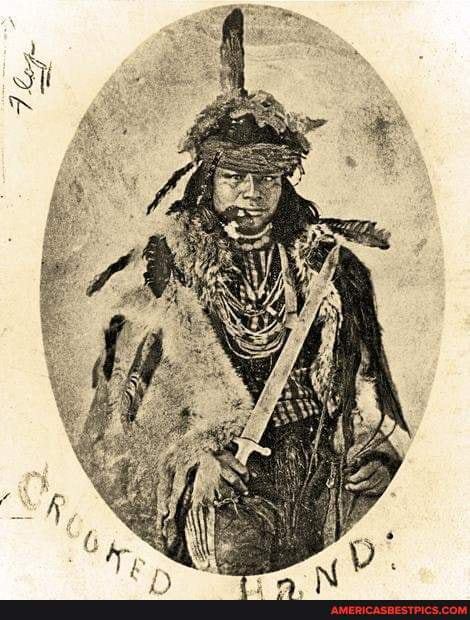 Crooked Hand Pawnee Warrior C 1870s Americas Best Pics And Videos