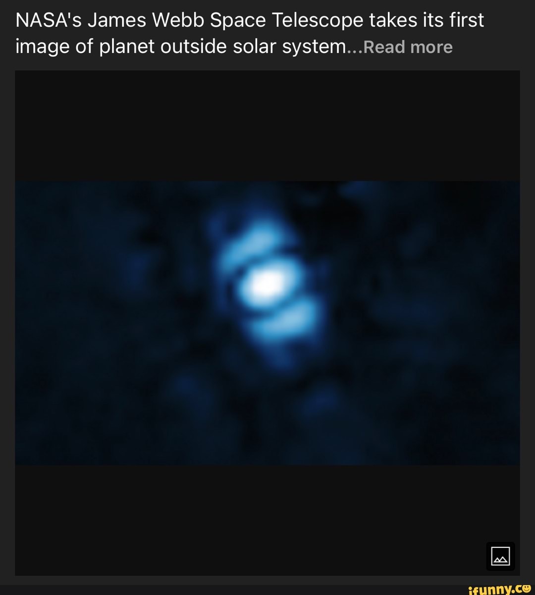 NASA's James Webb Space Telescope Takes Its First Image Of Planet ...