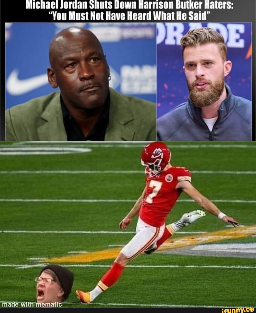 Michael Jordan shuts Down harrison butker haters: 
